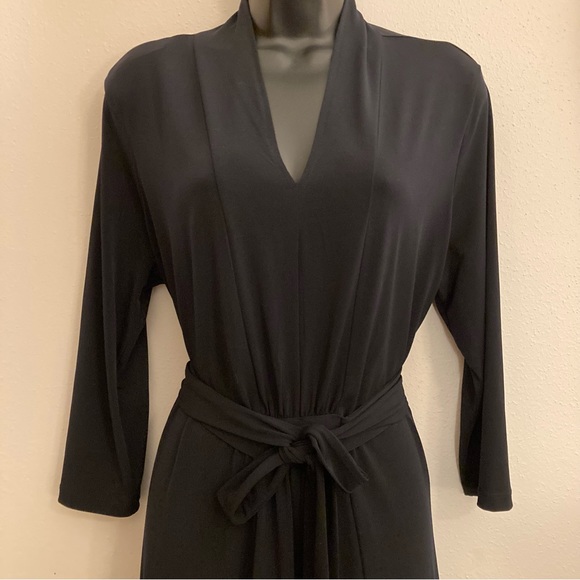 NEW Charming Charlie Black Bow Fall Wedding Office Formal Sexy Dress Medium - Picture 3 of 17